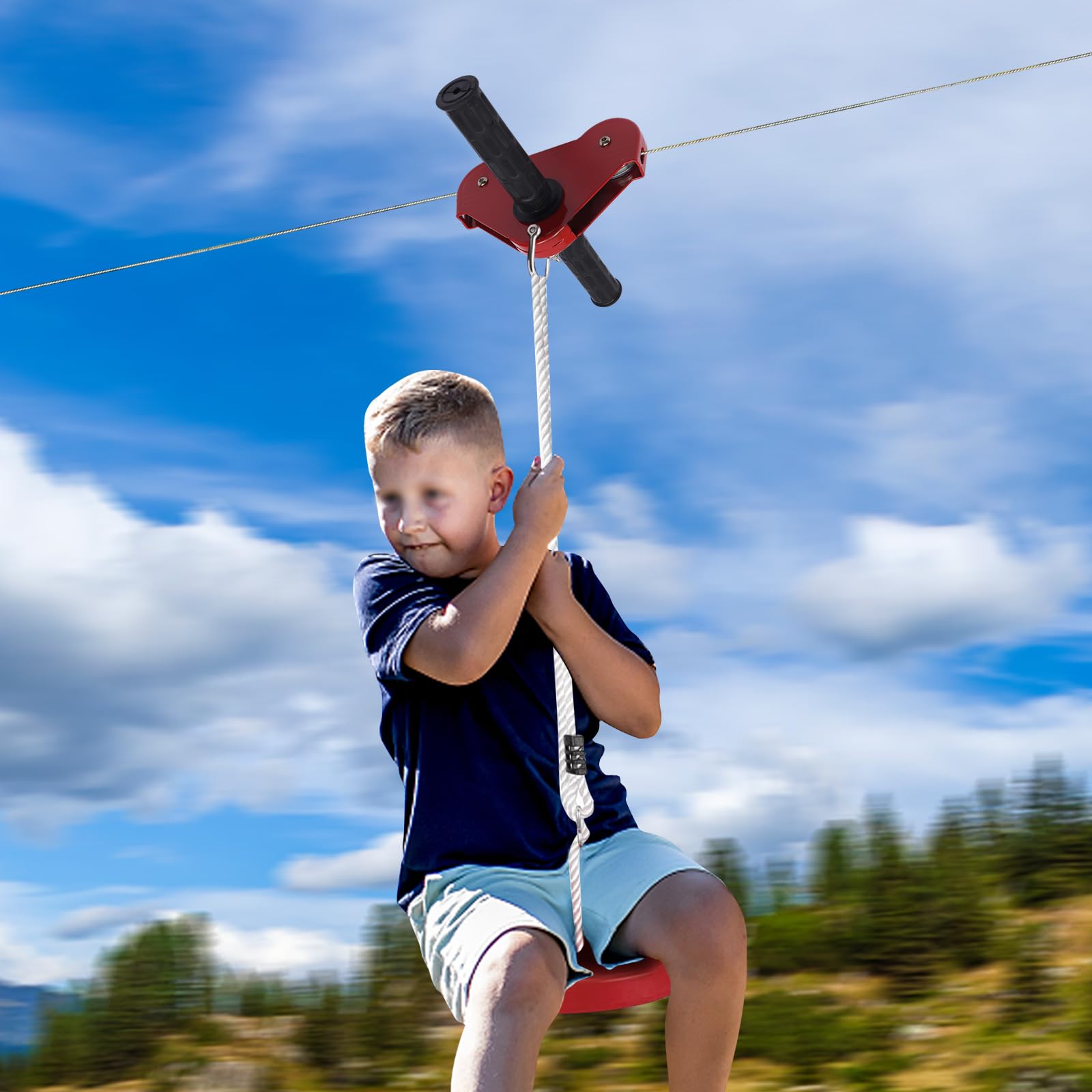 Amazon.com: LIAPDG 160 Ft Zip Line Kit, Zip Lines for Kids and